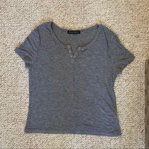 Loose fitting brandy tee